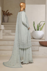 Afsany by Sada Bahar Stitched 3 Piece Luxury Chiffon Vol-13 Suit-CR-29-Ice