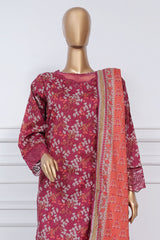 Sada Bahar Stitched 3 Piece Luxury Cutwork Vol-01 Suit-CW-5294-Maroon