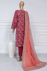 Sada Bahar Stitched 3 Piece Luxury Cutwork Vol-01 Suit-CW-5294-Maroon