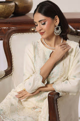 Aura By Soghat Unstitched 3 Piece Luxury Chiffon Formals Suit-Calarissa