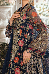 Mbroidered By Maria B Unstitched 3 Piece Luxury Formals Eid Edition Collection'2024-BD-2808