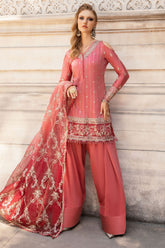 Sateen By Maria B Unstitched 3 Piece Luxury Formals Suit-CST-09