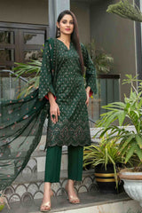 Zarna By Tawakkal Unstitched 3 Piece Emb Schiffli Lawn Vol-02 Collection D-1133