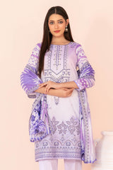 Jahzara By Tawakkal Unstitched 3 Piece Emb Fancy Lawn Vol-02 Eid Special Suit-D-3211