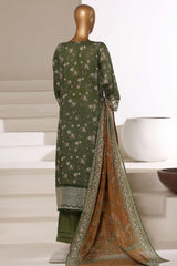 Signature By Sada Bahar Stitched 3 Piece Festive Vol-01 Suit-D-7730 GREEN