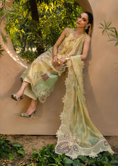 Tasawar By Crimson Unstitched 3 Piece Luxury Lawn Suit-D-04-A-Bonjour And Bloom