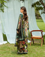 Gul Bahar By Inara Stitched 3 Piece Summer Suit-HIBISCUS DR-01