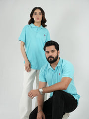 Mercato Sky Blue Polo Shirt