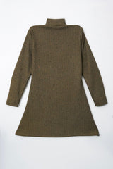 Little Bundles Stitched Kids Suit-Cocoa Co-ord Set