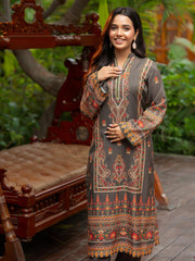 Tng By Md Stitched Baag Collection-Miraas | 2 Piece | Printed | Olive