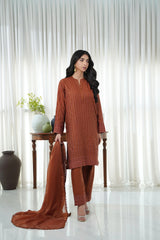 Dhaga Stitched 2 Piece Summer Suit-Amal