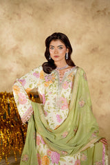 Arha Eman Stitched Winter Suit-GulBahar - Floral