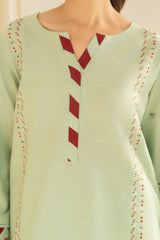 Zoya Zafar Stitched 2 Piece Cotton Suit-Maria . B .01
