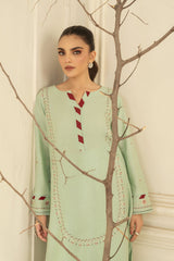 Zoya Zafar Stitched 2 Piece Cotton Suit-Maria . B .01