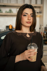 Zouj Stitched Co Ords Spring Solids Suit-Drizzle