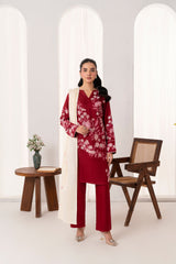 Feathers Unstitched Winter Arrivals Collection'2026-CRYONE-FT552