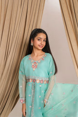 Khayat Stitched 3 Piece Festive Formals Suit-Aquira