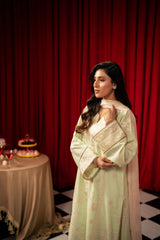 Freesia By Zouj 3 Piece Festive Edit-Mint Mirage