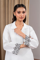 Solarie By Meeral Stitched 2 Piece Lawn Suit-COR-0012