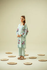 Signature Evening Wear By Zouj Stitched 2 Piece Summer Collection'2026-Olen