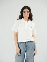 Mercato White Polo Shirt