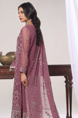 Aura By Soghat Unstitched 3 Piece Luxury Chiffon Formals Suit-Dianna