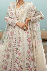 Saira Shakira By Crimson Unstitched 3 Piece Luxury Lawn Collection'2024-Doves Song Cloud