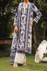 Elaf Prints Unstitched 3 Piece Printed Lawn Collection'2024-EEP-07-A-Shadow Sisters