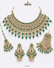 Eminent Wide Gilded Bridal Set