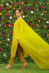 Dhaga Stitched 3 Piece Formals Suit-Zaira