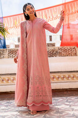 Florent Unstitched 3 Piece Basant Chikankari Luxury Lawn Suit-FZ-3B