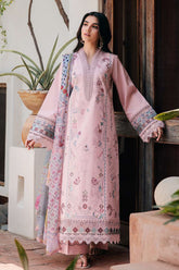 Zync By Florent Unstitched 3 Piece Festive Luxury Lawn Suit-FZ-4A