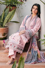 Zync By Florent Unstitched 3 Piece Festive Luxury Lawn Suit-FZ-4A