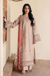 Zync By Florent Unstitched 3 Piece Festive Luxury Lawn Suit-FZ-4B