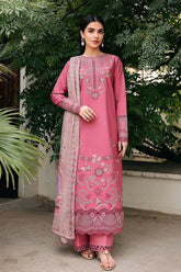 Zync By Florent Unstitched 3 Piece Festive Luxury Lawn Suit-FZ-5B