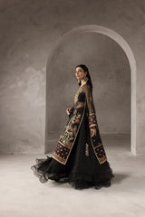 Eblouir By Imran Ramzan Unstitched 3 Piece Luxury Formals Suit-Fleurs de Minuit