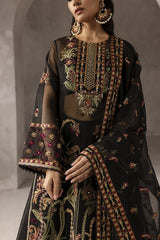 Eblouir By Imran Ramzan Unstitched 3 Piece Luxury Formals Suit-Fleurs de Minuit