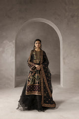 Eblouir By Imran Ramzan Unstitched 3 Piece Luxury Formals Suit-Fleurs de Minuit
