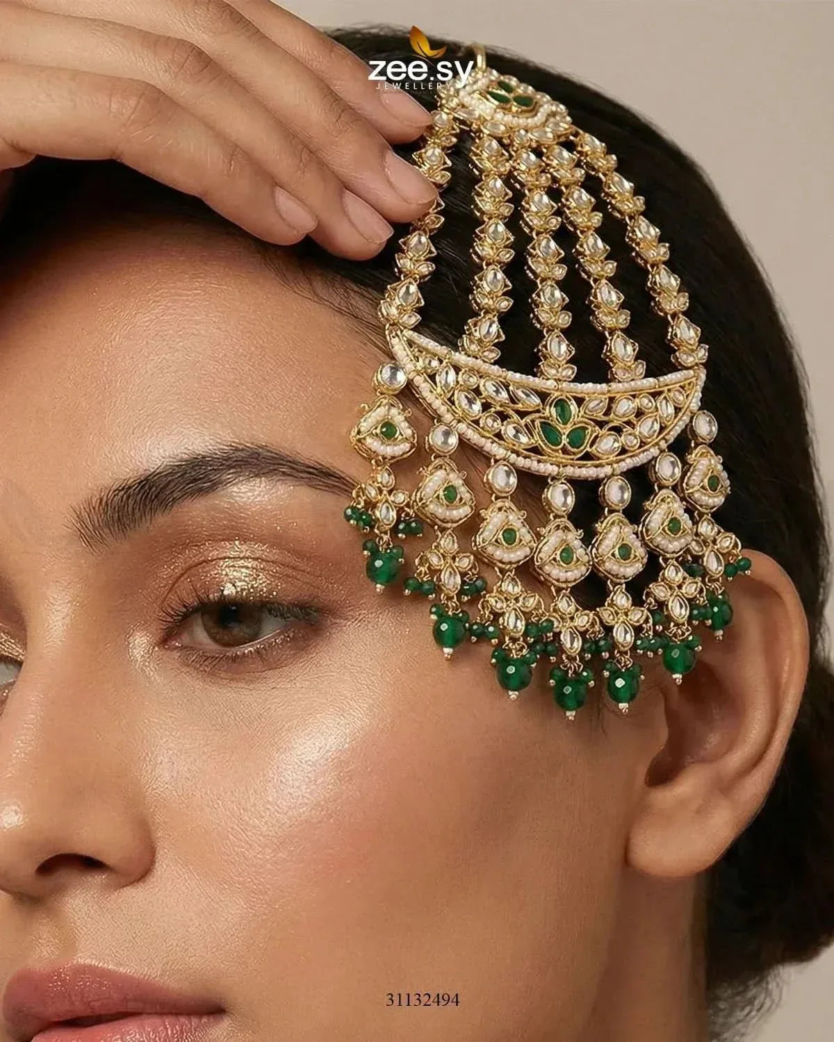 Bloom Pearl Bridal Jhumar