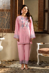 Dhaga Stitched Summer Women Suit-Morning Dew