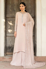 Arzou By Zarif Unstitched 3 Piece Hand Emb Formals Suit-HW-02-Luna