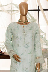 Shaahkaar By HZ Stitched 3 Piece Printed & Emb Formals Vol-03 Collection'2024-HZK-143-Mint