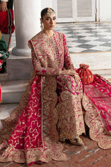 Dastaan By Imrozia Serene Unstitched 3 Piece Bridal Formals Suit-IB-34 Amiah