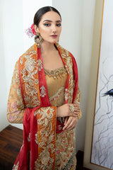 Zarposh Unstitched 3 Piece Formals Collection-Cardinal 02