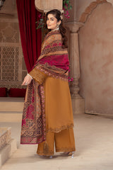 Raya By Imrozia Serene Stitched 3 Piece Winter Suit-IP-117 Arooba