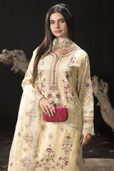 Gulzar e Dil By Imrozia Stitched 3 Piece Winter Suit-I.P-97 Mehr