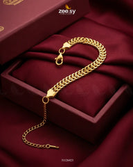 Zeesy-Imperial Double Curb Bracelet