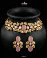 Jennet Baroque Pearl Choker Set