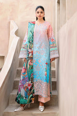 Mashaal By Ramsha Unstitched 3 Piece Luxury Lawn Vol-15 Suit-L-1510