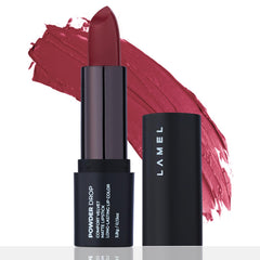 Lamel Lipstick Powder Drop A404 Rose Wood